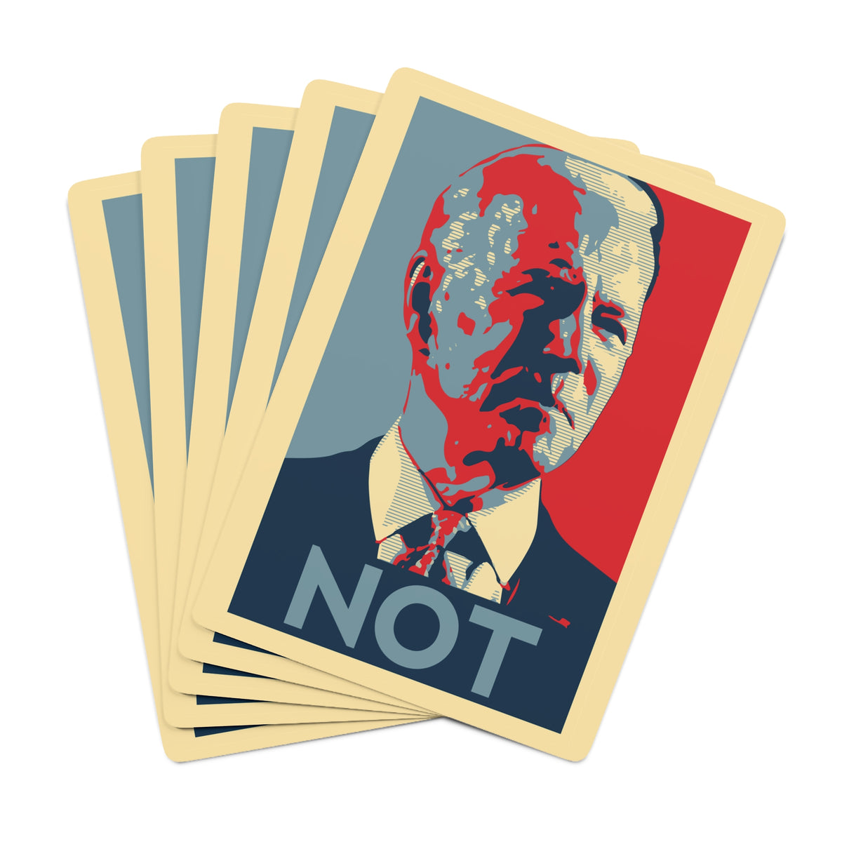 Biden NOT - Poker Cards