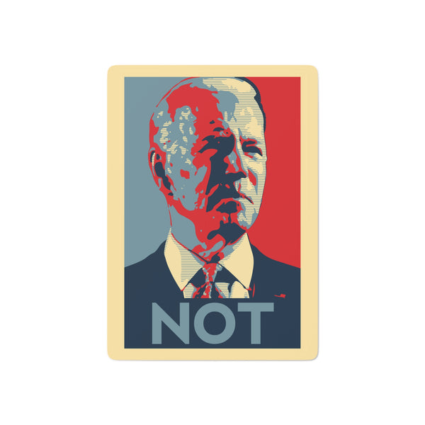 Biden NOT - Poker Cards