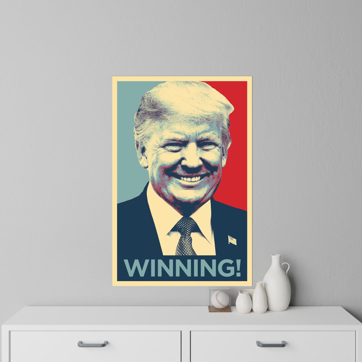 WINNING! with President Trump Wall Decal