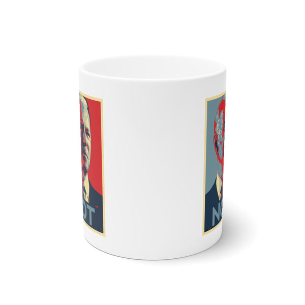 Biden NOT White Ceramic Mug