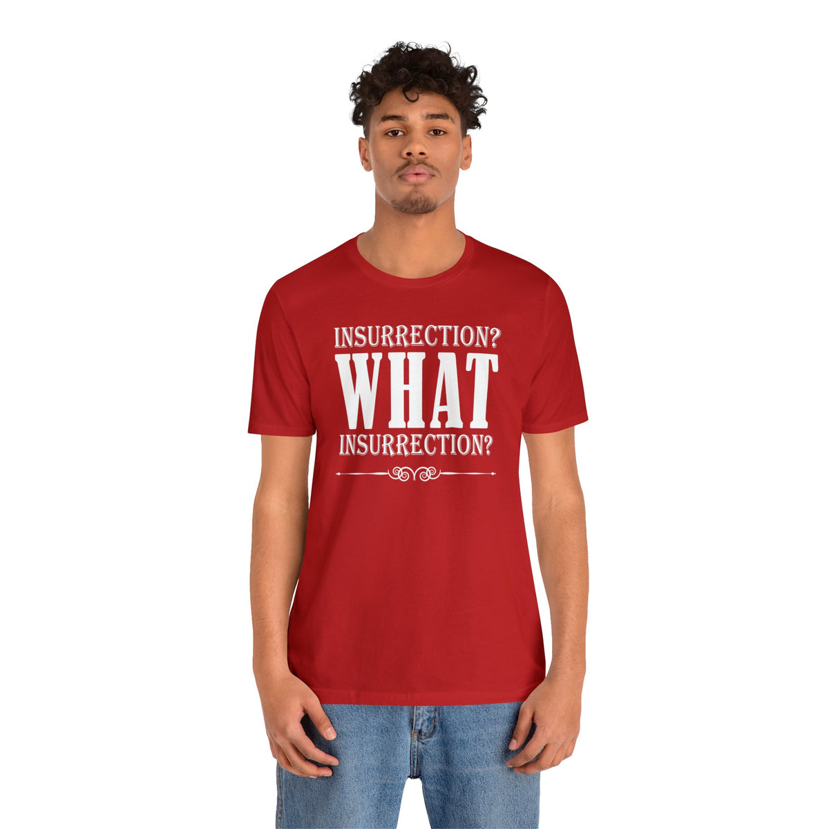 What Insurrection? Unisex Jersey Short Sleeve Tee