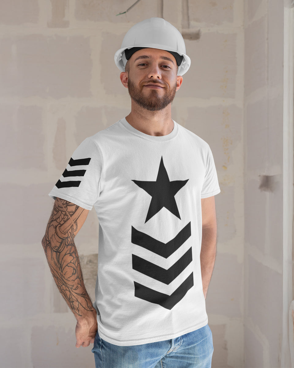 Black Star &amp; Chevron – Tactical Comfort Tee