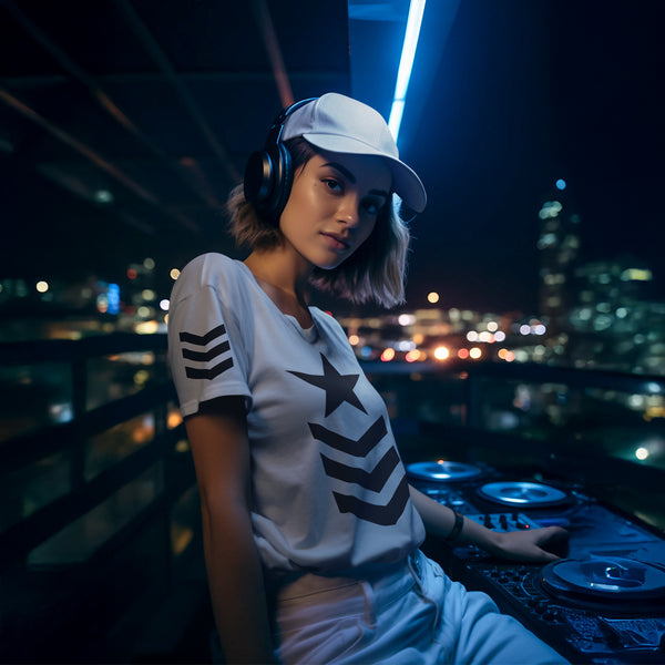 Black Star &amp; Chevron – Tactical Comfort Tee