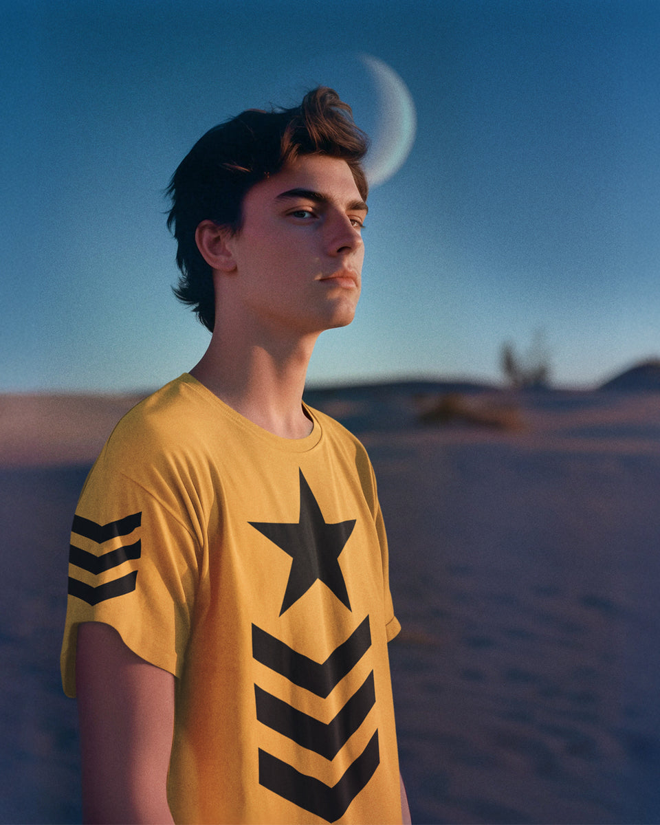 Black Star &amp; Chevron – Tactical Comfort Tee