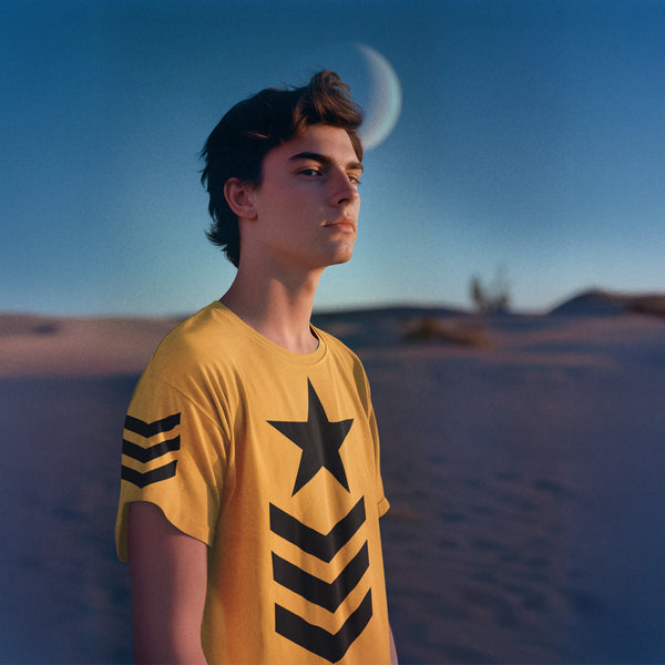 Black Star &amp; Chevron – Tactical Comfort Tee
