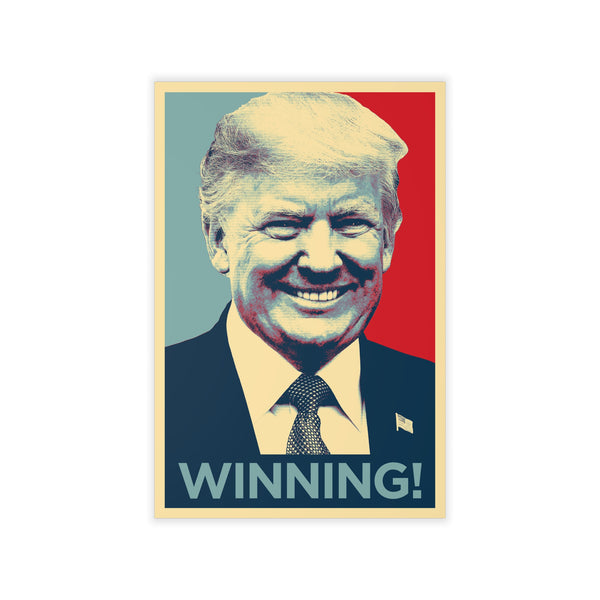 WINNING! with President Trump Wall Decal