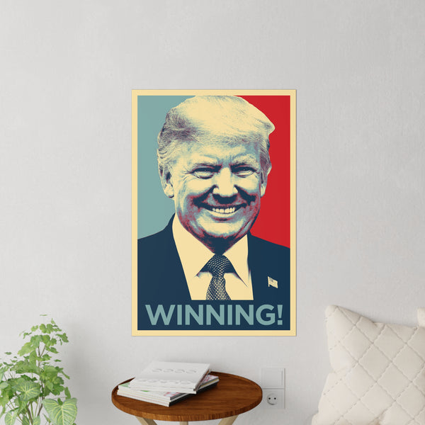 WINNING! with President Trump Wall Decal