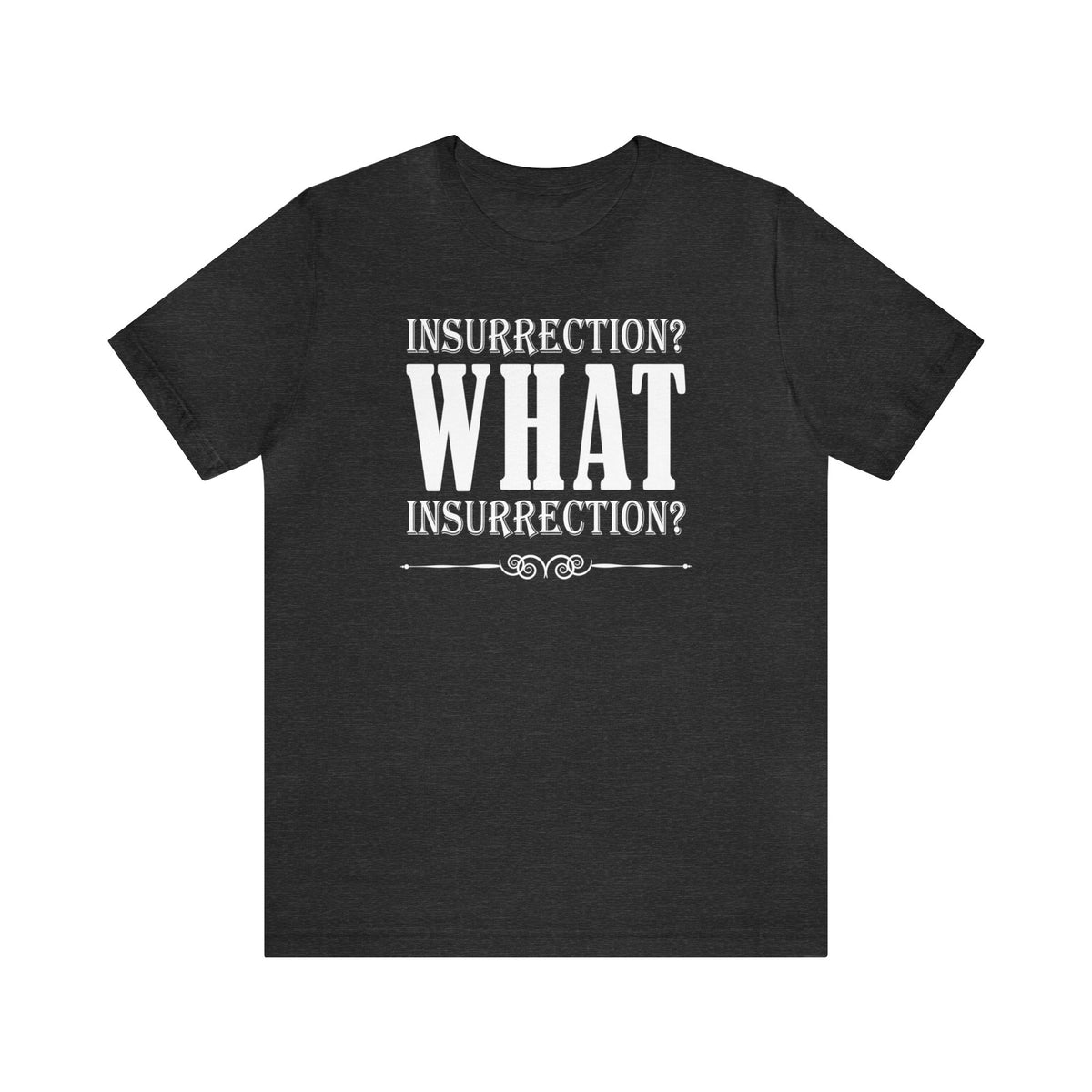 What Insurrection? Unisex Jersey Short Sleeve Tee