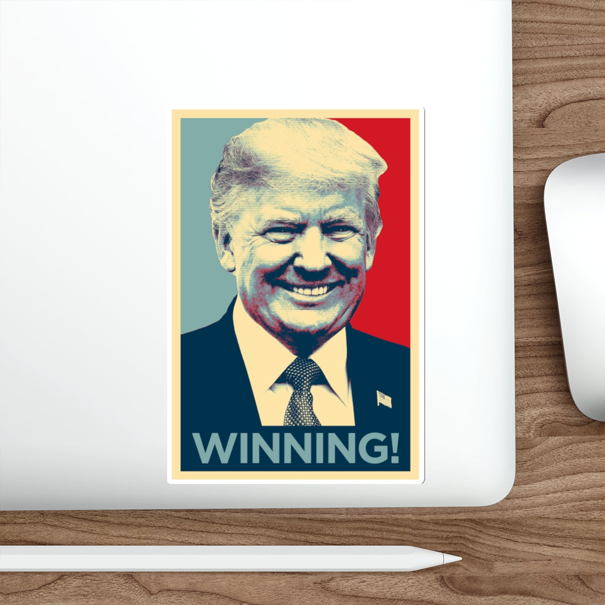 WINNING! President Trump Die-Cut Stickers