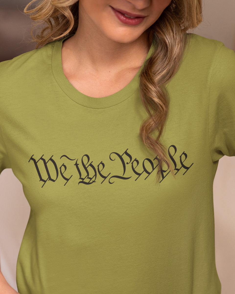 &quot;We the People&quot; Patriotic Statement T-Shirt