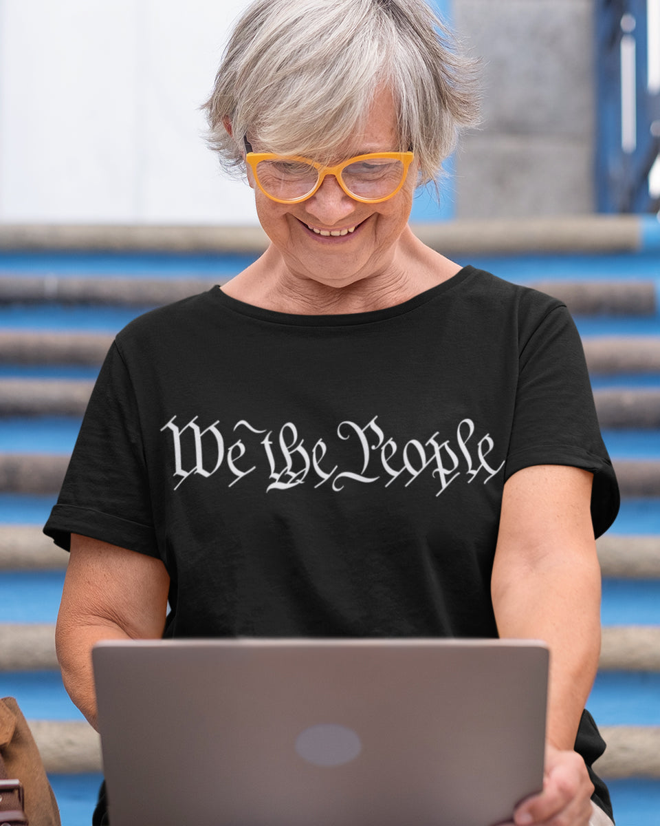 &quot;We the People&quot; Patriotic Statement T-Shirt
