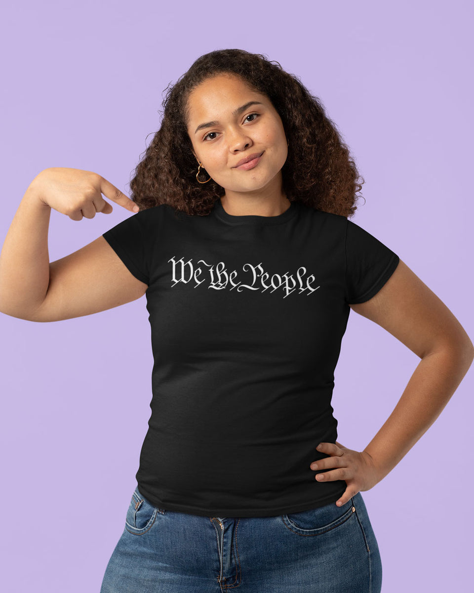 &quot;We the People&quot; Patriotic Statement T-Shirt