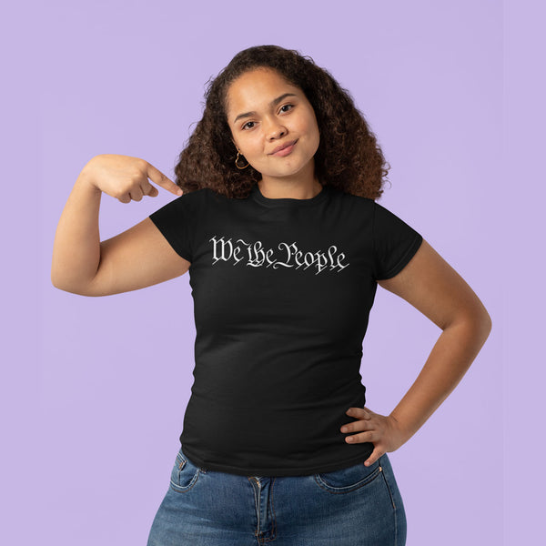 &quot;We the People&quot; Patriotic Statement T-Shirt