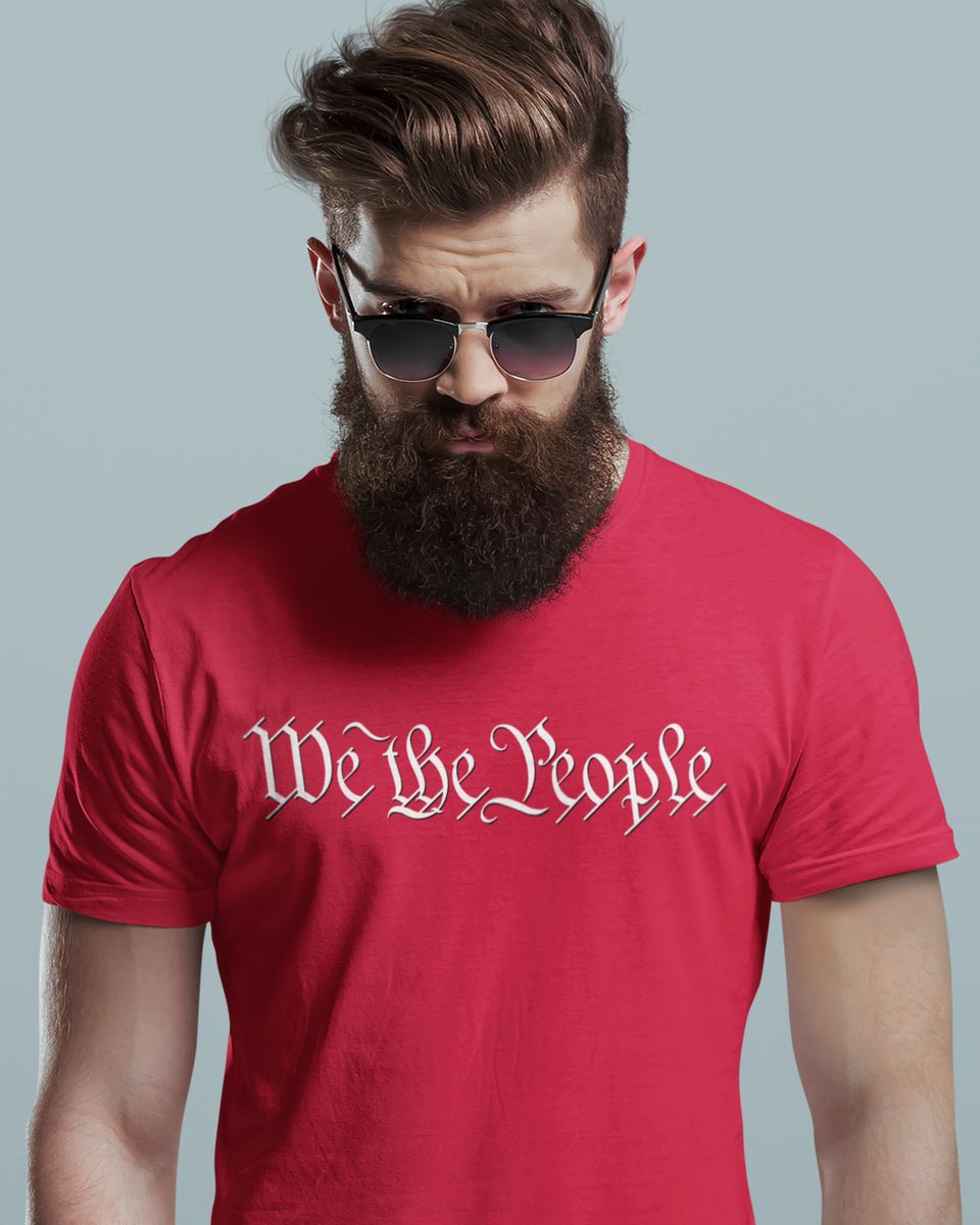 &quot;We the People&quot; Patriotic Statement T-Shirt