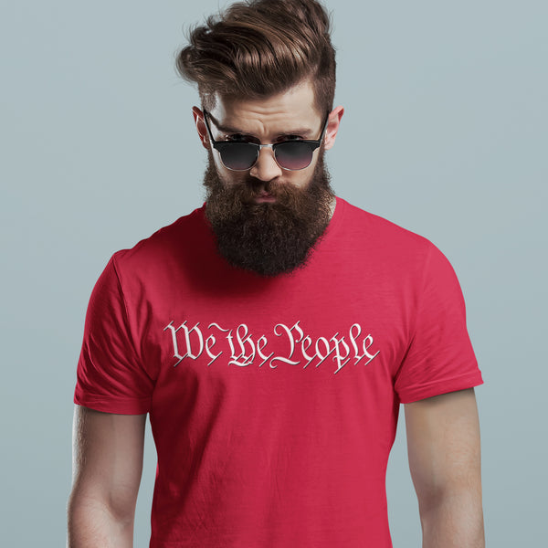 &quot;We the People&quot; Patriotic Statement T-Shirt