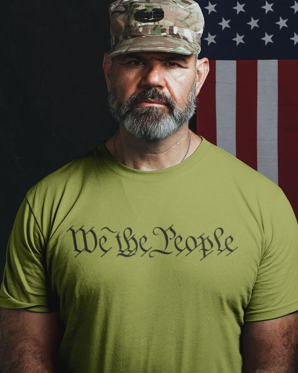 &quot;We the People&quot; Patriotic Statement T-Shirt