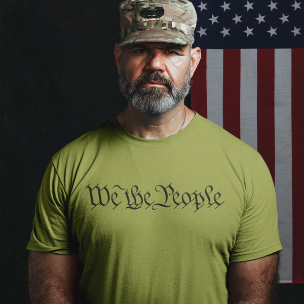 &quot;We the People&quot; Patriotic Statement T-Shirt