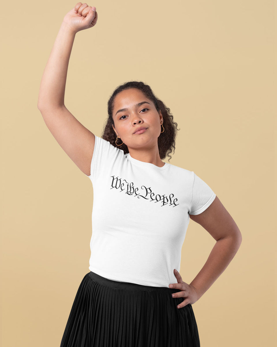 &quot;We the People&quot; Patriotic Statement T-Shirt
