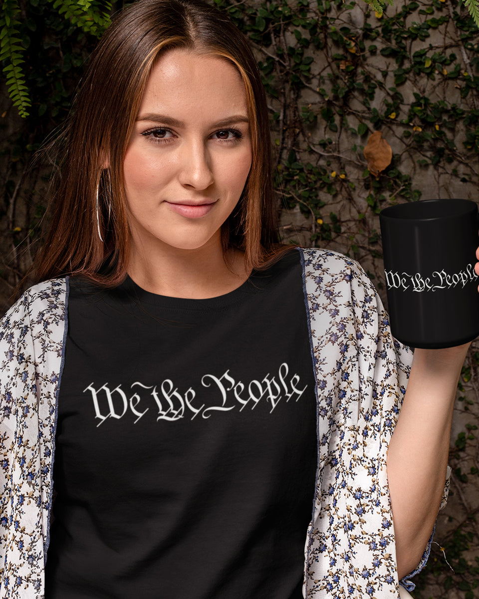 &quot;We the People&quot; Patriotic Statement T-Shirt